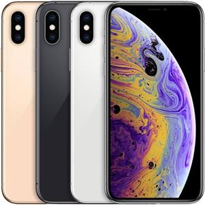 Apple iPhone XS Ricondizionato Buono (B), Argento, 64 GB