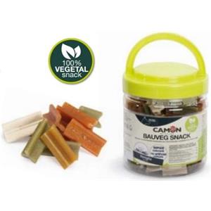 Camon Bauveg Snack Vegetali per Cani - Mini Stick Masticabili 300 gr - Senza Coloranti