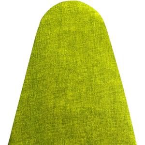 TUOLON Copriasse da Stiro Made in Italy 60 X 160 cm Universale per Ferri a Vapore Pratico e Morbido Copri ASSE da Stiro Telo con Elastico Copertina - Verde Screziato