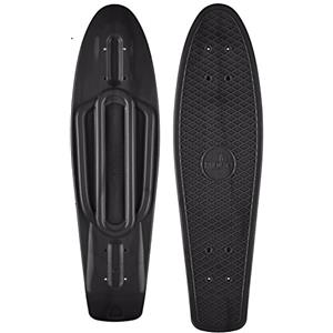 Ridge Skateboards Grande Fratello Cruiser Deck Skateboard, Nero, 27