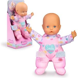 Nenuco cerottini, 25 cm corpo morbido e suoni da Bebè, dice Mamma e Papà, Piange e Ride, Cerotti Rimovibili, +10 Mesi, Famosa (NFNB0000)