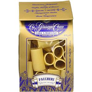 Giusepe Cocco Artigiano Pastaio Formato Paccheri N.75 Cavalier Giuseppe Cocco Fara San Martino Abruzzo - 250 g