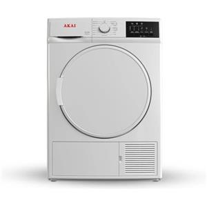 AKAI ASC9036VT - Asciugatrice con pompa di calore, 9 kg, Classe energetica A++