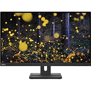 Lenovo ThinkVision E27q-20 - Monitor business 2K QHD 2K con Eyesafe (IPS, 60Hz, 4ms, HDMI, DP, altoparlante) - Tilt/Swivel/Lift/Pivot Stand