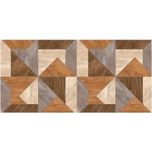 MOHOME Tappeto Passatoia Cucina Antiscivolo Lavabile PVC Geometria Naturale 50 x 100 cm Runner Multiuso Morbido Impermeabile Antimacchia Sala Pranzo Bagno Lavanderia Corridoio