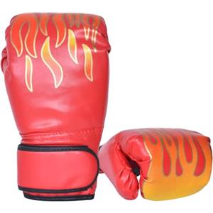 Lunaanda Guantoni da Boxe per Bambini, Guanti da Sparring Junior, Guantoni Kick Boxing Bambino, Guanti Sacco Boxe, per Kickboxing, Muay Thai, Combattimento in Gabbia, Sacchi Pugilato, 6-11 Anni
