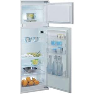 Indesit T 16 A1 D/I 2 - Frigorifero doppia porta, installazione incasso, 239 litri, statico, classe energetica E