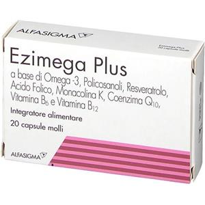 Ezimega - Integratore Omega-3 - Plus 20 Capsule Molli