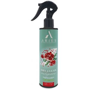 Aries Shampoo a Secco Melograno 250ml - Pronto all'uso per Cane e Gatto con Ingredienti Biologici