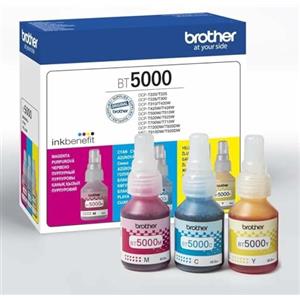 Brother BT5000CLVAL Cartuccia d'Inchiostro Compatibile 3 pz Ciano, Magenta, Giallo - 48,8 ml, Resa 5000 Pagine