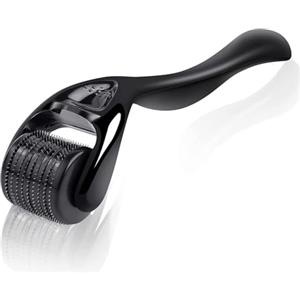 Wuiil Dermaroller, Microneedling Roller, 0,5 mm, Microneedling, rullo per la perdita dei capelli, per stimolare la crescita dei capelli, Dermaroller con aghi, per la crescita della barba