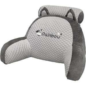 Generic Cuscino da lettura, per letto e adulti, cuscino da seduto, supporto per la schiena con braccioli, ultra comodo, per guardare la TV, leggere, lavorare sul computer portatile e giocare