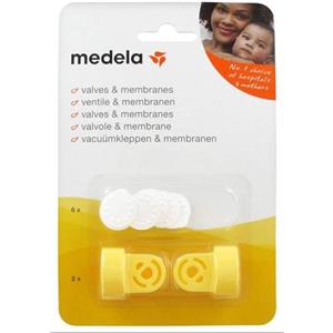 Medela Valvole e Membrane di Ricambio per Tiralatte, Parti di Ricambio per Tiralatte Medela Swing, Mini Electric e Harmony