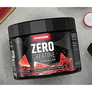 Prozis Zero Creatine 150 gr - Creatina monoidrato: Zero zuccheri, Zero carboidrati, Zero grassi - Multi gusti (150 grammi, arancia)