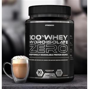Generico Prozìs 100% Whey Hydro Isolate Zero 750 gr - proteine isolate idrolizzate siero del latte, multi gusti (750 gr, Cappuccino)