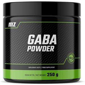 MZ Meet the zone GABA in polvere 250 g - Acido gamma-aminobutirrico 600 mg per dose - 416 dosi per confezione - Vegan e senza additivi - da MZ