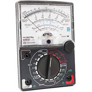vetrine in rete Vetrineinrete® Multimetro analogico mini tester portatile con puntali misuratore di tensione rilevatore di corrente elettrica resistenza diodo YX-360TR D33