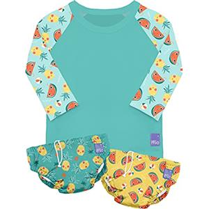 Bambino Mio, Set Nuoto, Combo Top Nuoto e Costumino Contenitivo