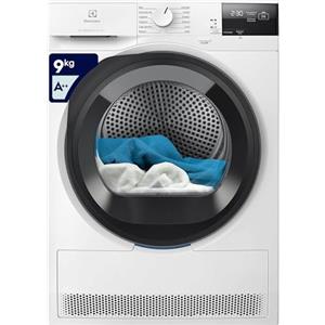 Electrolux Asciugatrice 600 GentleCare 9 kg EW6H292G, Classe A++, Tecnologia SensiCare e MixCare, Programma Lenzuola XL, Antipiega, Filtro EasyClean, Pompa di Calore, 850x596x638 mm