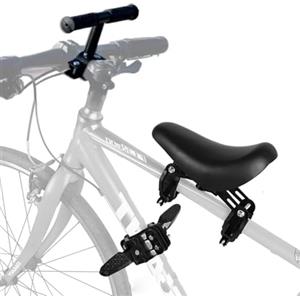 Lueirltoy Seggiolino per mountain bike, sedili anteriori montati per bicicletta per bambini con telaio dei braccioli, adatto per bambini di età compresa tra 2 e 5 anni (migliorato)