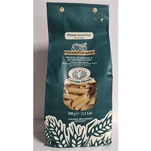 Rustichella d'Abruzzo PASTA ARTIGIANALE - PENNE RUSTICHE PRIMOGRANO 500 gr - Rustichella d'Abruzzo