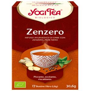 Yogi Tea Zenzero - Tisana Biologica con Zenzero e Pepe Nero, 17 Bustine da 1,8 g (30,6 g)