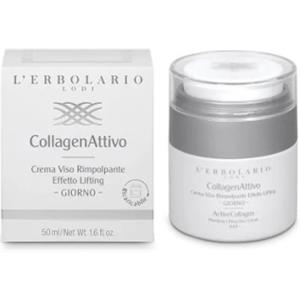 L'Erbolario CollagenAttivo Crema Viso Giorno 50 ml - Rimpolpante e Rassodante con Collagene Biomimetico