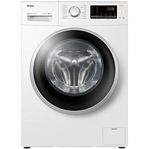 Haier HW90-B14CIN Lavatrice 9 Kg a Carica Frontale, 1400 Giri, Opzione Vapore, Libera installazione, 59.5 * 60 * 85 cm, Bianco, Classe A [Classe di efficienza energetica A]