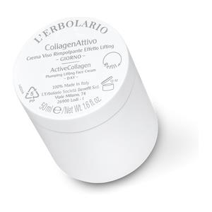 L'Erbolario CollagenAttivo Crema Viso Giorno Rimpolpante Effetto Lifting 50 ml - Idratante e Rassodante per Pelli Mature