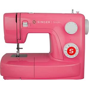 Singer Simple 3223 Macchina da cucire a braccio libero, facile da usare (Rosa Pink Edition) 23 Programmi di cucito