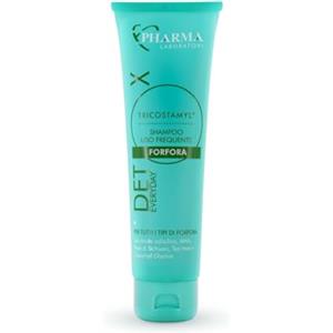 YLATI' YPHARMA | Tricostamyl Detox Forfora Everyday - Shampoo Antiforfora uso frequente - 150 ml - Shampoo a base di Acido Salicilico, AHA, Pepe di Sichuan, Tensioattivi Delicati di Origine Vegetale