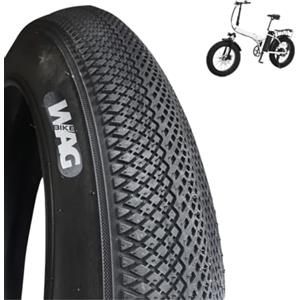 ECOVELO PNEUMATICO WAG 20 X 4.00 COPERTONE GOMMA SLICK BICICLETTA MTB FAT-BIKE ELETTRICA STRADALE