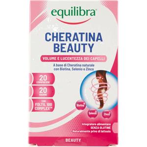 Equilibra Biofoltil Cheratina Naturale - Integratore per Capelli e Unghie con Cheratina e Foltil 100 Complex, 20 Compresse