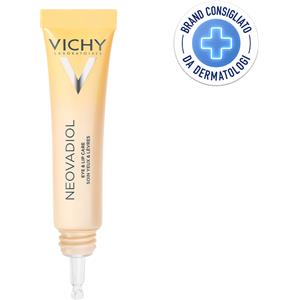 VICHY Neovadiol Crema Contorno Occhi e Labbra 15 ml - Trattamento Multi-Correttivo con Proxylane, Acido Ialuronico e Niacinamide per Rassodare e Nutrire la Pelle in Menopausa