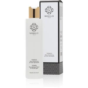 Namalei Tonico Viso Rosa e Fior di Loto - Riequilibrante e Purificante per Tutti i Tipi di Pelle