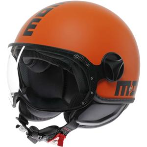 Momo design Casco Moto Jet Momo Design FGTR CLASSIC Mono Arancio Opaco N