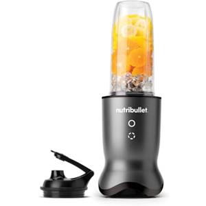 nutribullet Ultra, Frullatore Elettrico, Tritatutto, Frullatore Smoothie, Frullatore, Tritatutto, Multifunzione, Potenza 1000W, Bicchiere da 900ml, Grigio, NB1004DBG