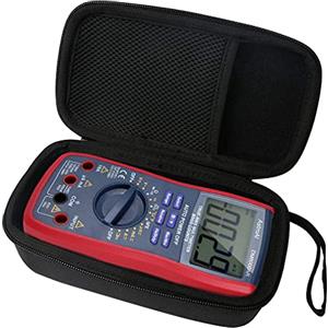 Khanka EVA Difficile Caso Viaggiare trasportare sacchetto per Multimetro Digitale Classico, Tacklife DM02A Multi Tester(solo scatola)