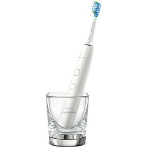 Philips Sonicare DiamondClean 9000 Spazzolini Elettrico Sonico bianco, con custodia da viaggio HX9911/27