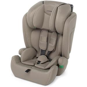 Foppapedretti Seggiolino Auto Babyroad I-Size, per bambini da 76 a 150 cm di altezza, 15mesi-12 anni, conforme ECE R129, Fissaggio a 3 punti, Safe Body Protection, Protezione Impatti Laterali, Sand