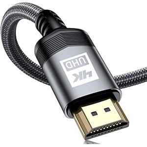 sweguard Cavo HDMI 4k 2m Ultra HD Cavi HDMI 2.0 a/b 18Gbps ad alta velocità Supporta 3D,4K@60Hz 2K@144Hz 2160p Full HD 1080p compatibile Blu-Ray,TV, Playstation PS3,PS4,HDTV,Arco,Computer e Monitor