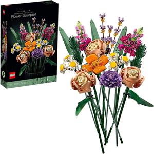 Lego icons Bouquet di fiori - dai 18 anni - 765 pz