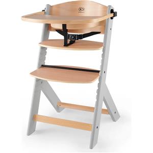 KINDERKRAFT Seggiolone 3 in 1 Enock in Legno Naturale e Grigio - REGISTRATI! SCOPRI ALTRE PROMO