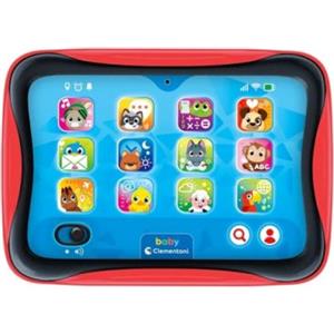 Clementoni Baby Tablet - Tablet Interattivo con Luci e Suoni per Bambini 12-36 Mesi, Insegna Numeri, Lettere, Animali e Colori
