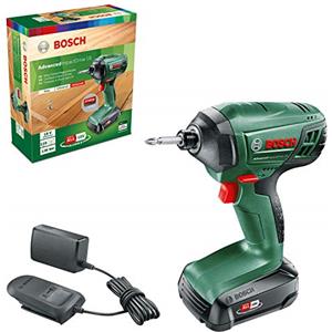 Bosch Avvitatore a massa battente a batteria AdvancedImpactDrive 18, 1 batteria, sistema a 18 Volt, confezione in cartone