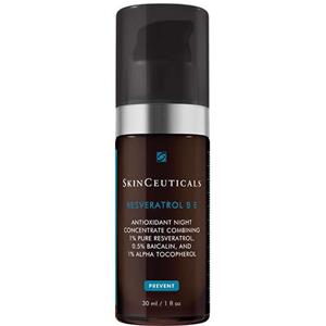 SkinCeuticals Resveratrol B E - Siero Antiossidante Notte 30 ml con Resveratrolo, Baicalina e Vitamina E