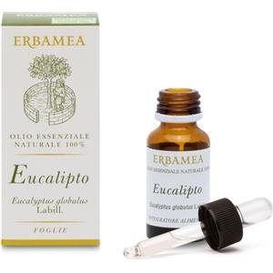 Erbamea Eucalipto Olio Essenziale Puro 10 ml - Utile per Bronchite, Tosse e Infezioni