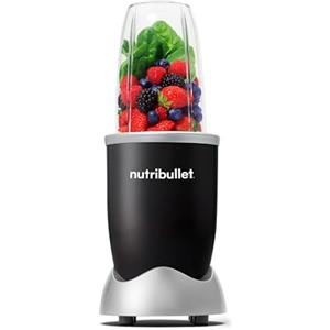 nutribullet Original 600, Frullatore Elettrico, Tritatutto, Frullatore Smoothie, Frullatore Tritatutto Multifunzione, Potenza 600 Watt, nero, NB603B