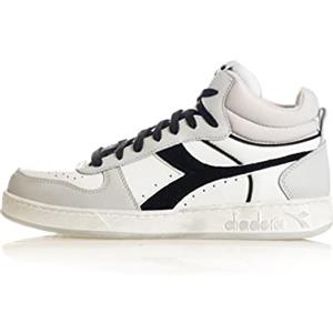 Diadora Scarpe Uomo, 501.178564 01 C6655 Magic Basket Demi Cut Icona Leather Sneakers, Sport, comode, morbide, Tempo Libero, Camminare, Sportive