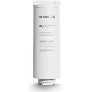 Klarstein Ricambio Depuratore Acqua Domestico 24 Mesi, Filtro Acqua Rubinetto Depuratore per Sistema di Filtraggio ad Osmosi Inversa, Compatibile con Pura Fina 600 GPD, Migliora il Gusto,1 Confezione